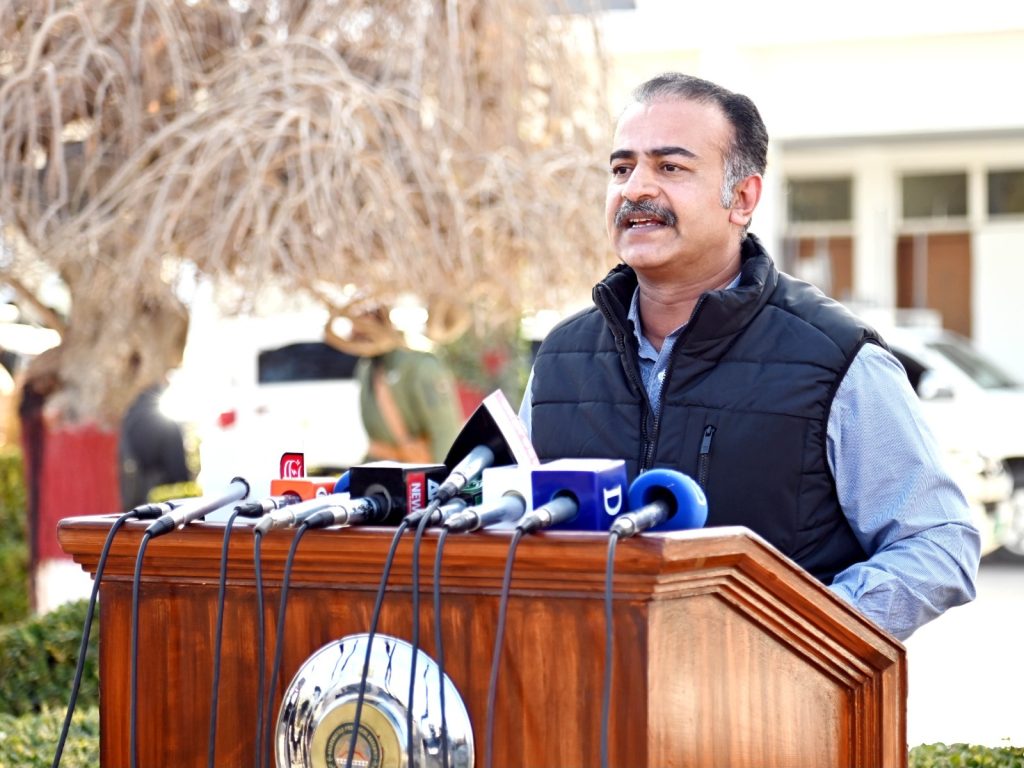 The Spokesman, Government of Balochistan, Shahid Rind has stated that ...